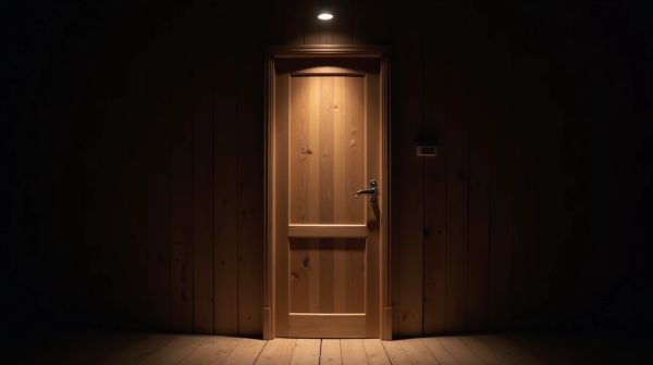 Technologies cachées pour l'isolation d'une porte en bois